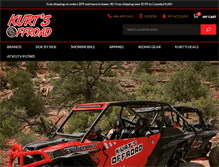 Tablet Screenshot of kurtsoffroad.com